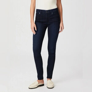 PAIGE Hoxton Ultra Skinny Jeans in Lana Dark Wash Denim